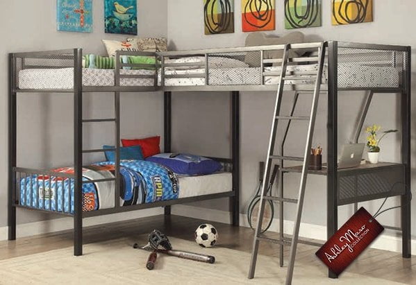 Bunk Bed with Desk