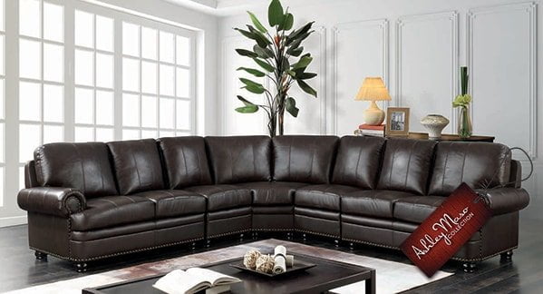 Large Brown Sectional