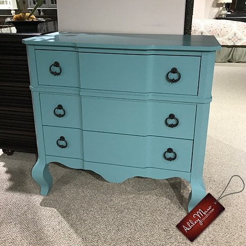 Teal Wooden Dresser