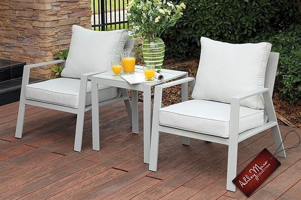 White Outdoor Chairs