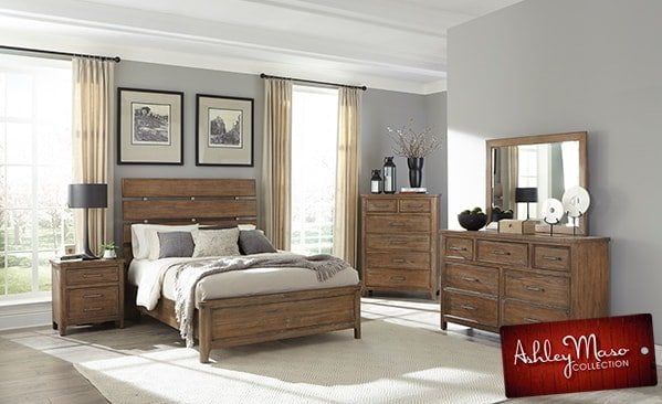 Wood Bedroom Set 2
