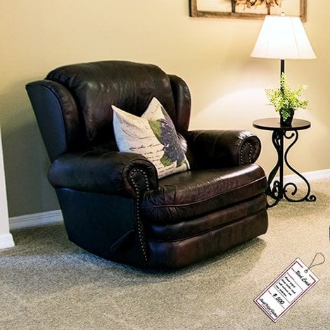 dark-brown-leather-recliner